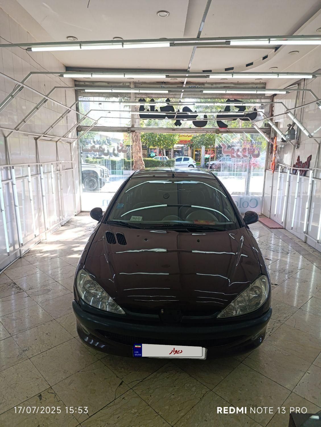 پژو ۲۰۶ صندوق دار v8 - 1386