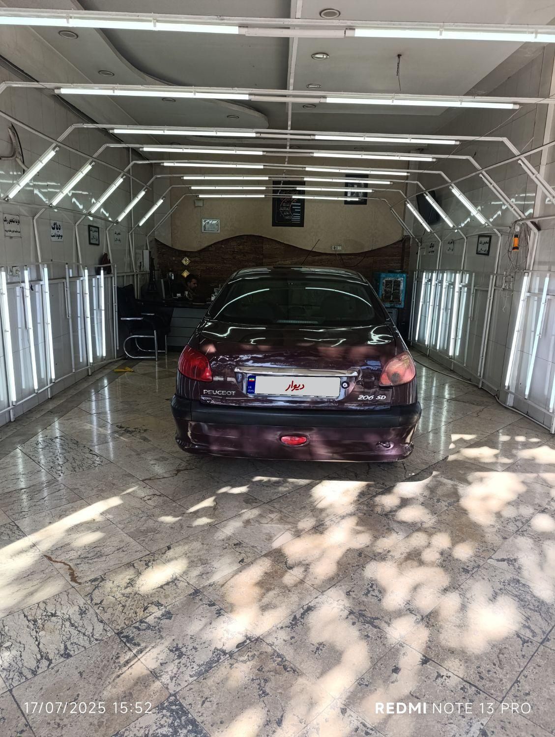 پژو ۲۰۶ صندوق دار v8 - 1386