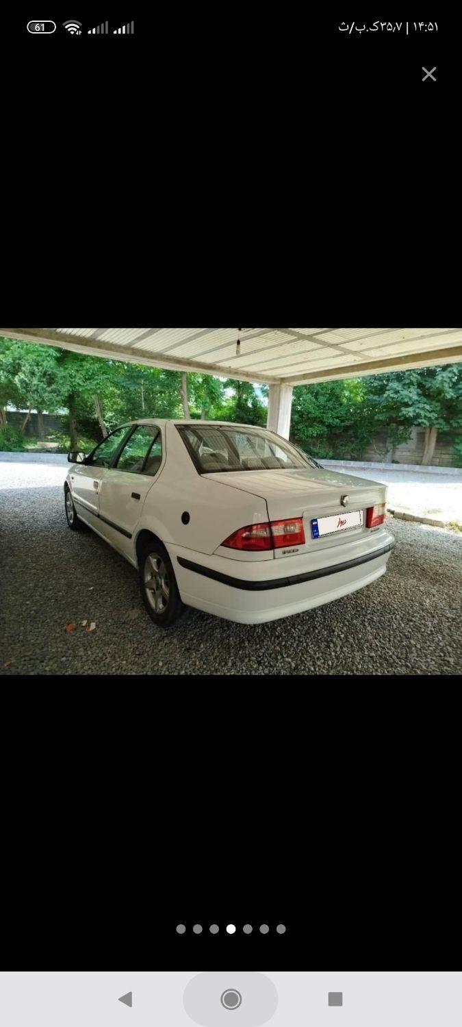 سمند LX EF7 دوگانه سوز - 1396