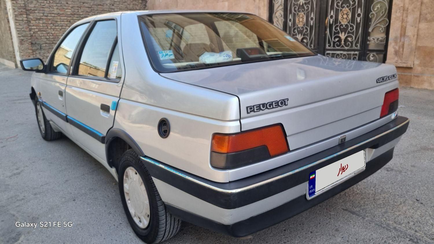 پژو 405 GLX - دوگانه سوز - 1391