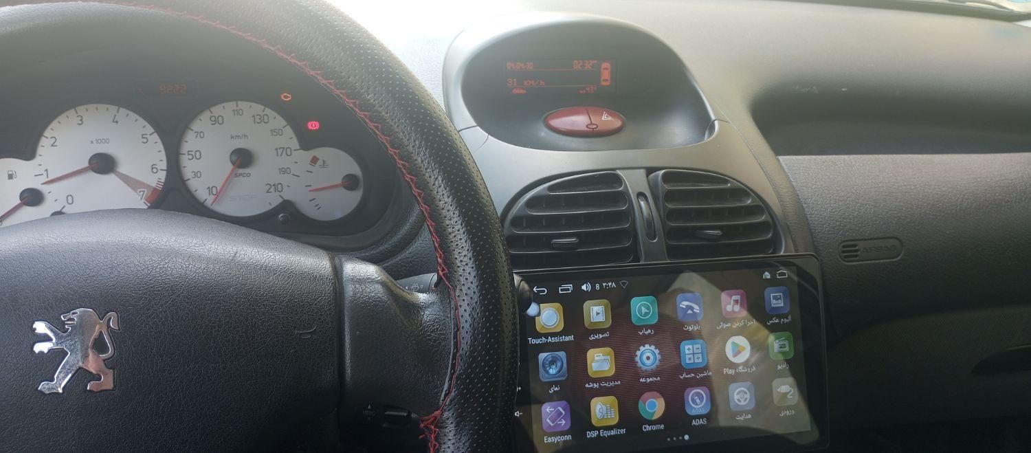 پژو ۲۰۶ صندوق دار v8 - 1397