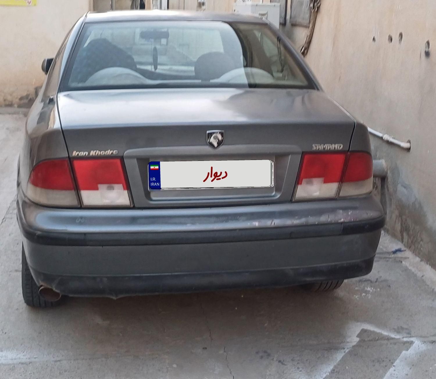 سمند X7 دوگانه سوز - 1386