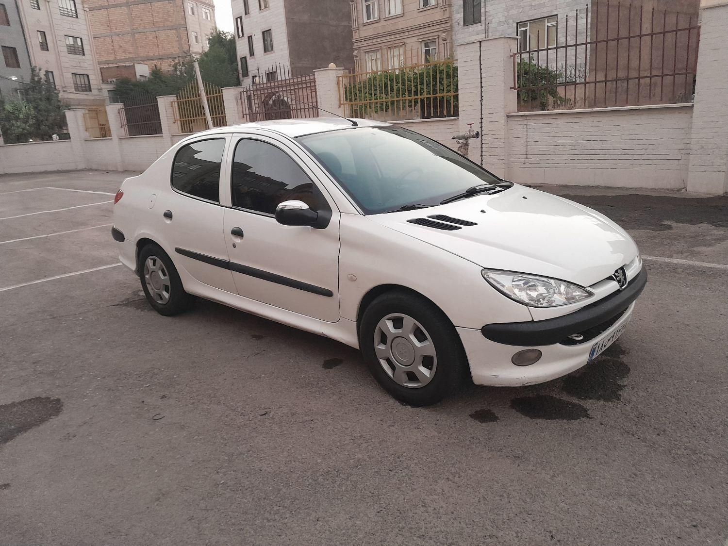 پژو ۲۰۶ صندوق دار v20 - 1388