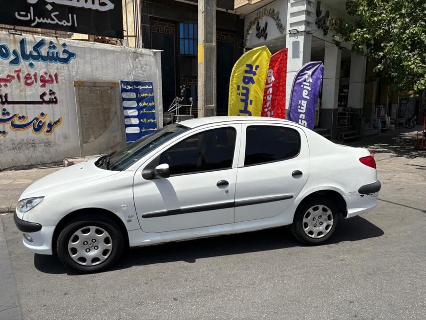 پژو ۲۰۶ صندوق دار v8 - 1396