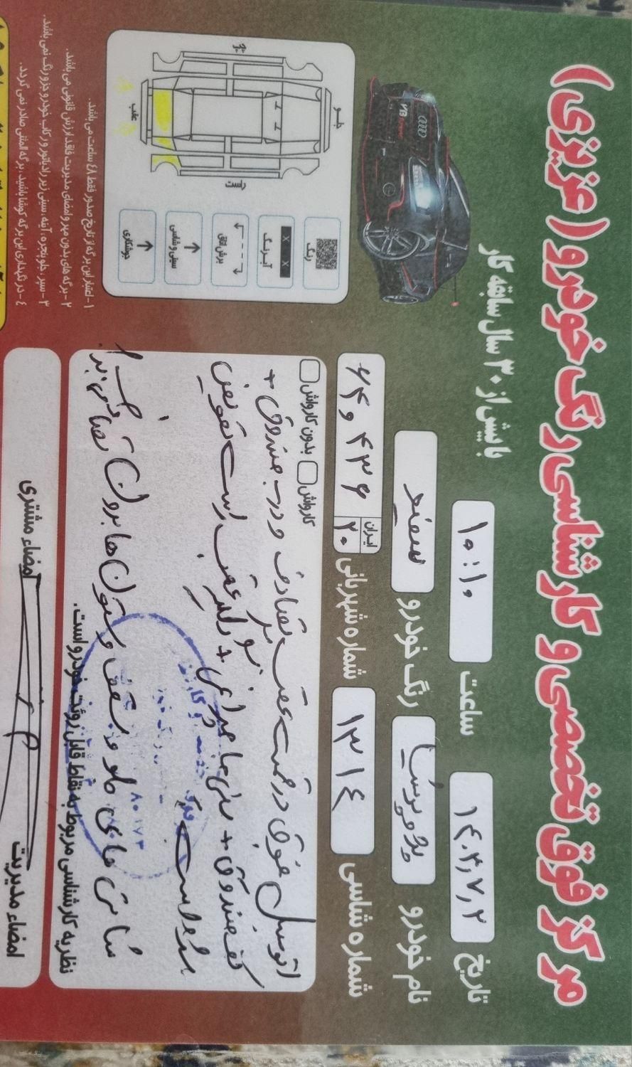 پژو پارس ELX-XU7P سفارشی - 1398