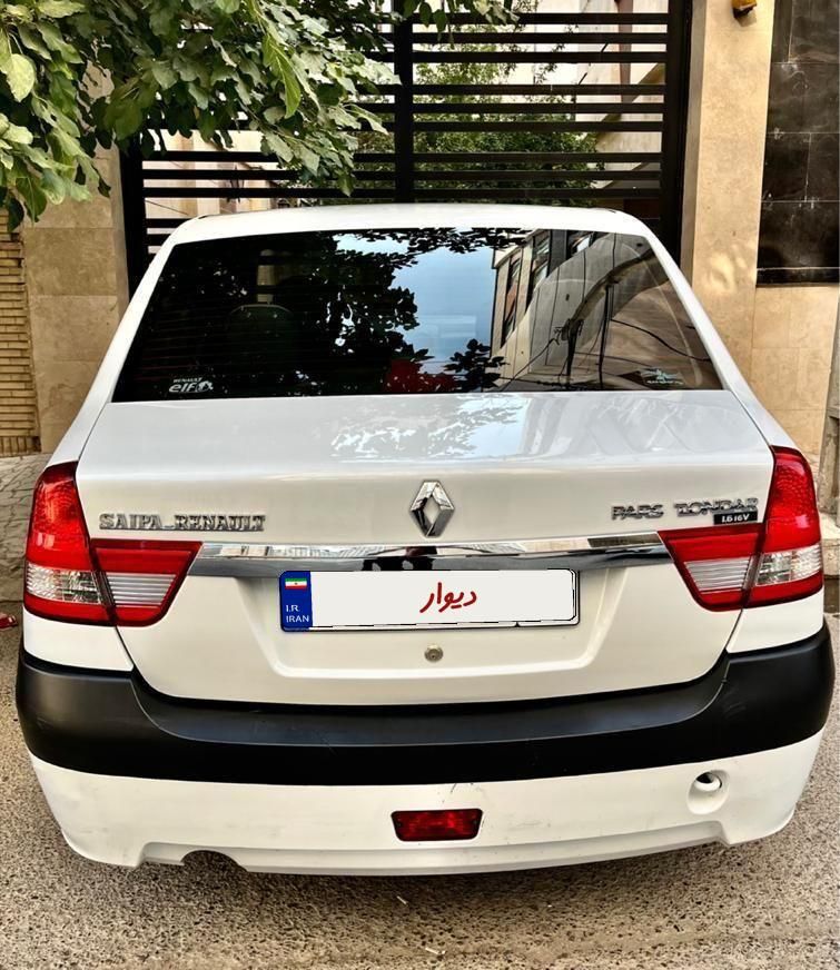 رنو پارس تندر گیربکس JHQ + مولتی مدیا - 1396