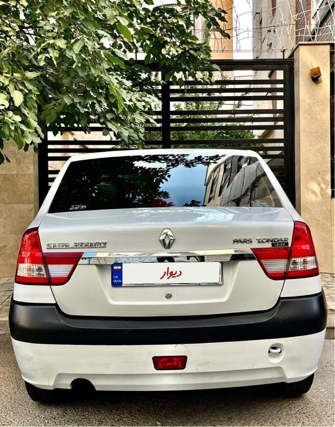 رنو پارس تندر گیربکس JHQ + مولتی مدیا - 1396