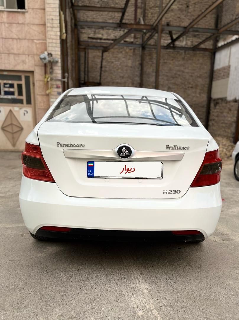 برلیانس H230 دنده‌ای - 1396