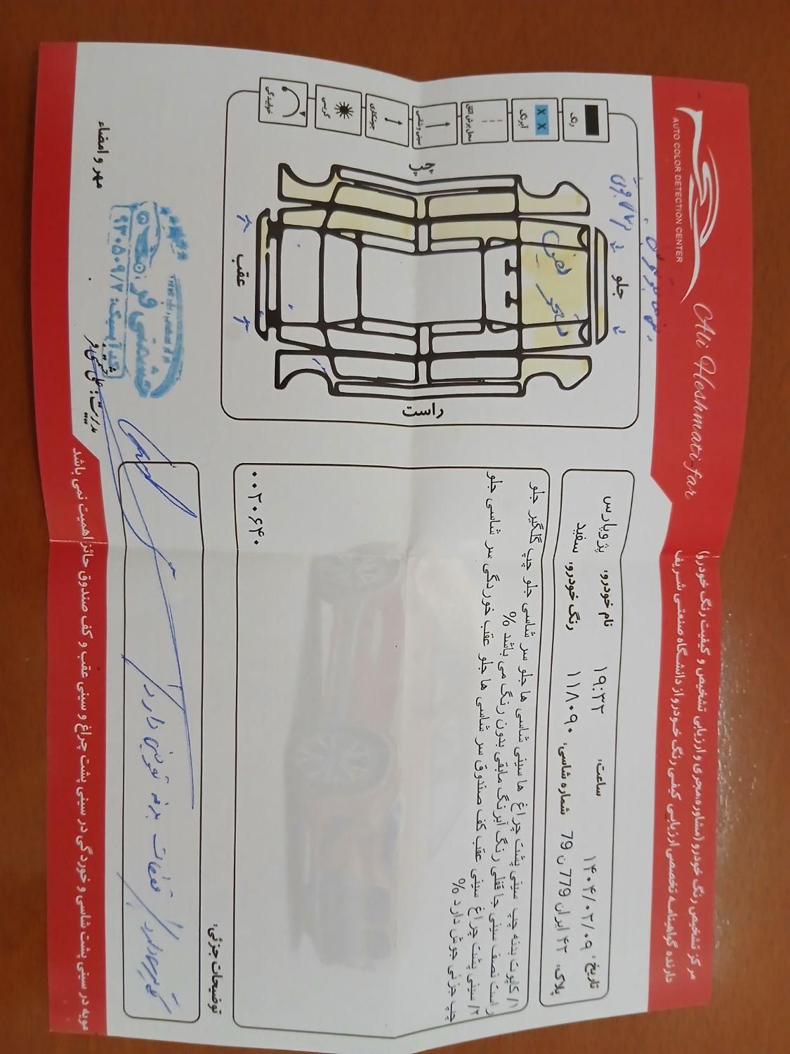 پژو پارس ELX-XU7P سفارشی - 1393