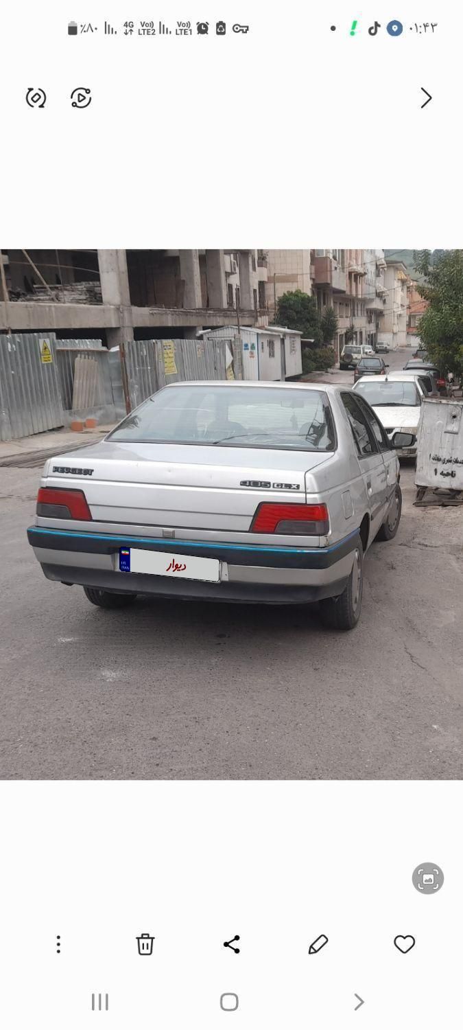 پژو 405 GLX - دوگانه سوز - 1390