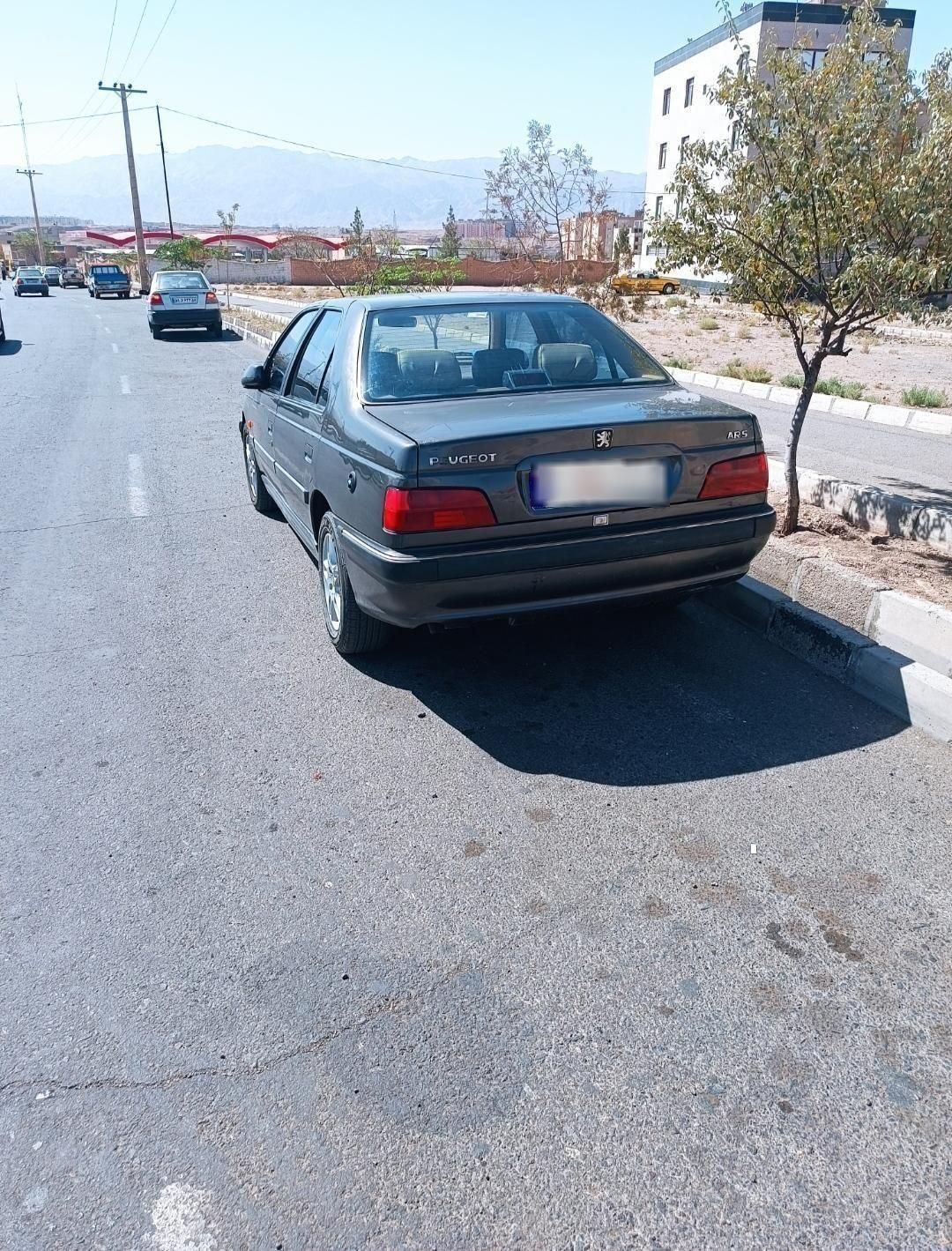 پژو پارس دوگانه سوز - 1387