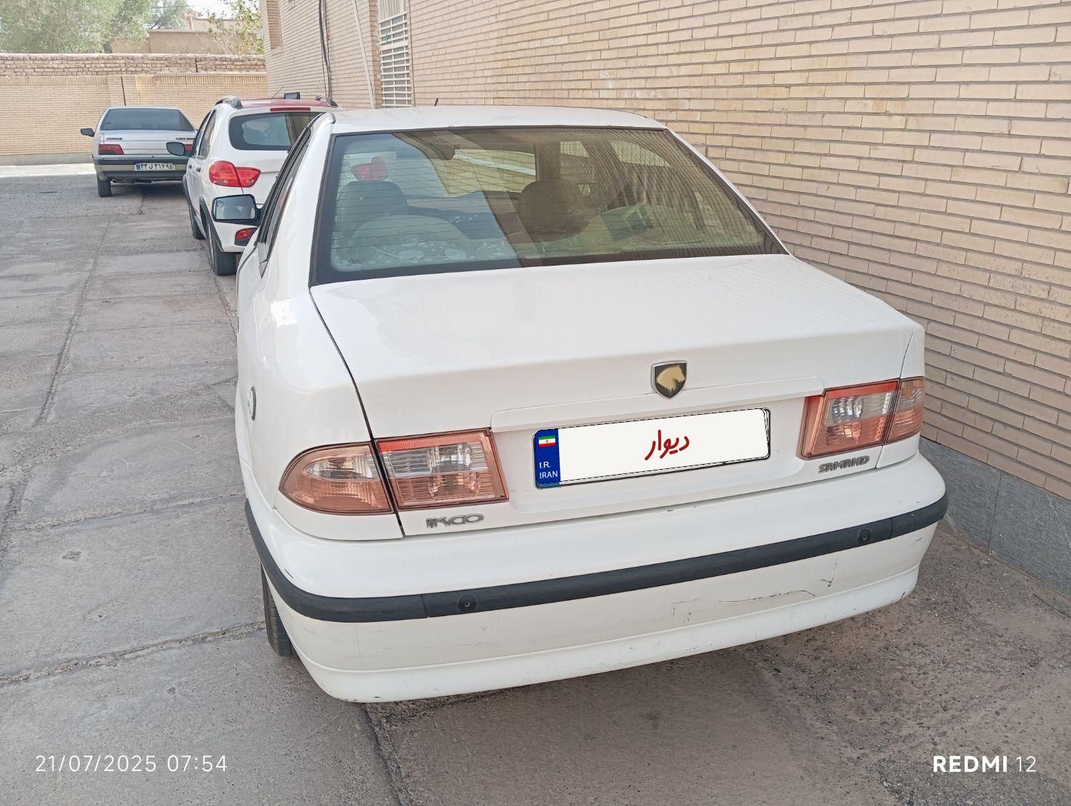 سمند X7 دوگانه سوز - 1388