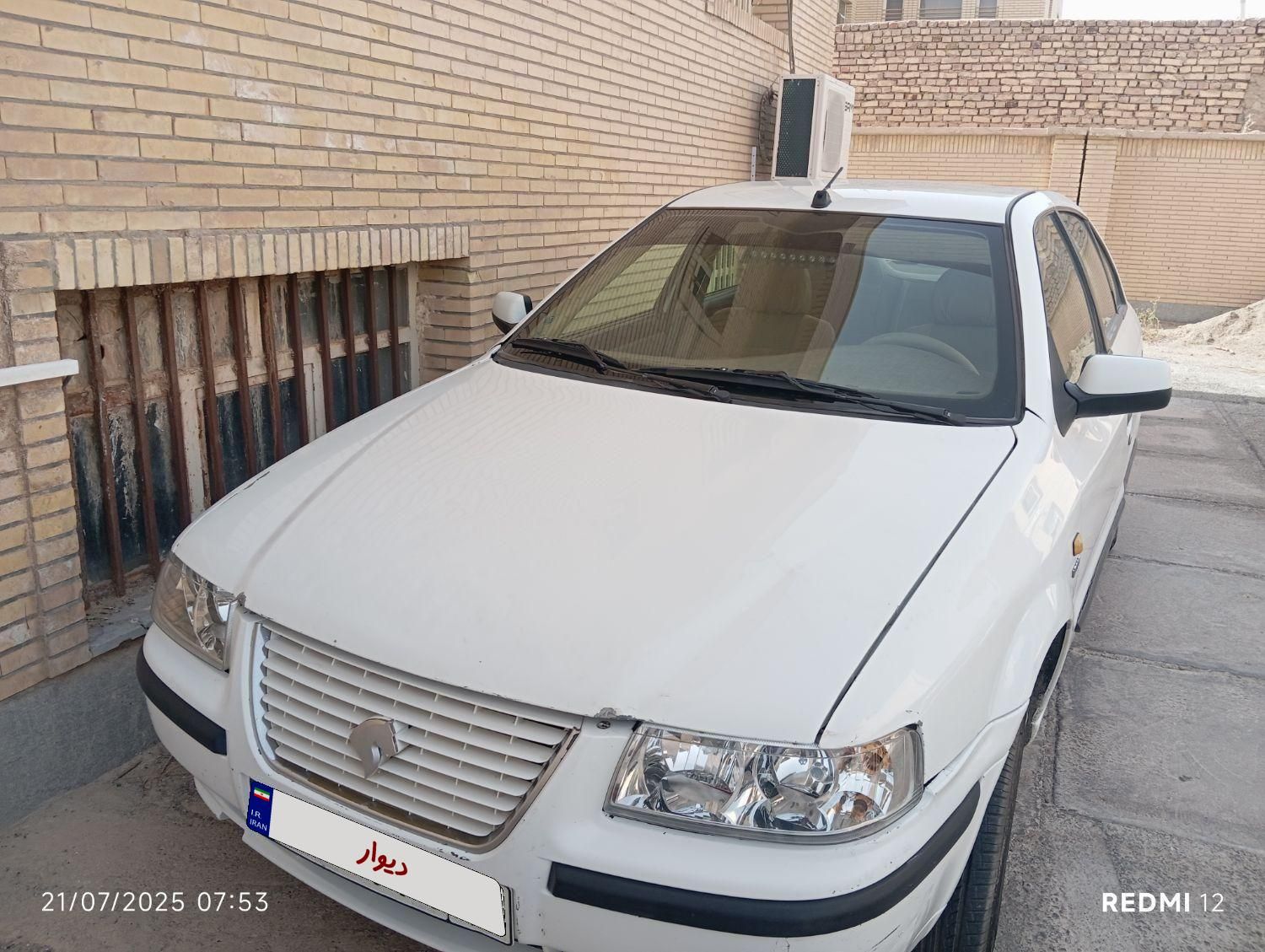 سمند X7 دوگانه سوز - 1388