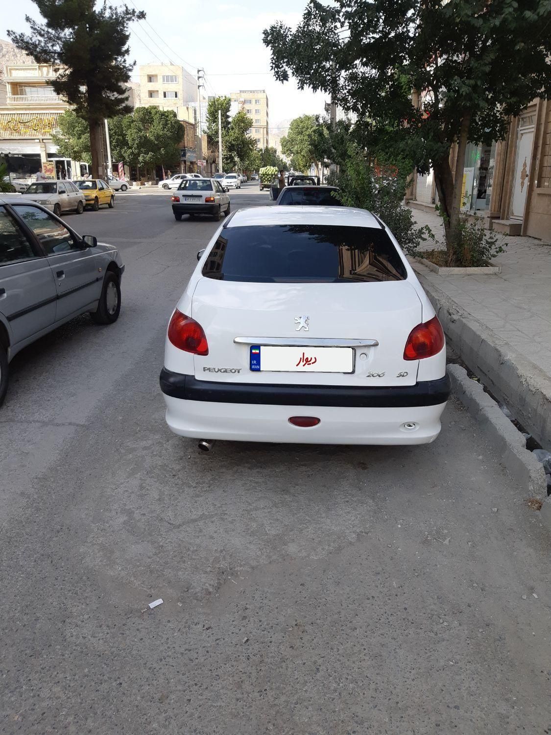 پژو ۲۰۶ صندوق دار v1 - 1386