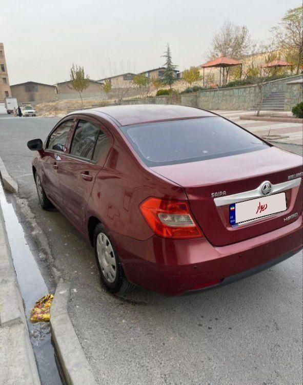 برلیانس H230 دنده‌ای - 1395