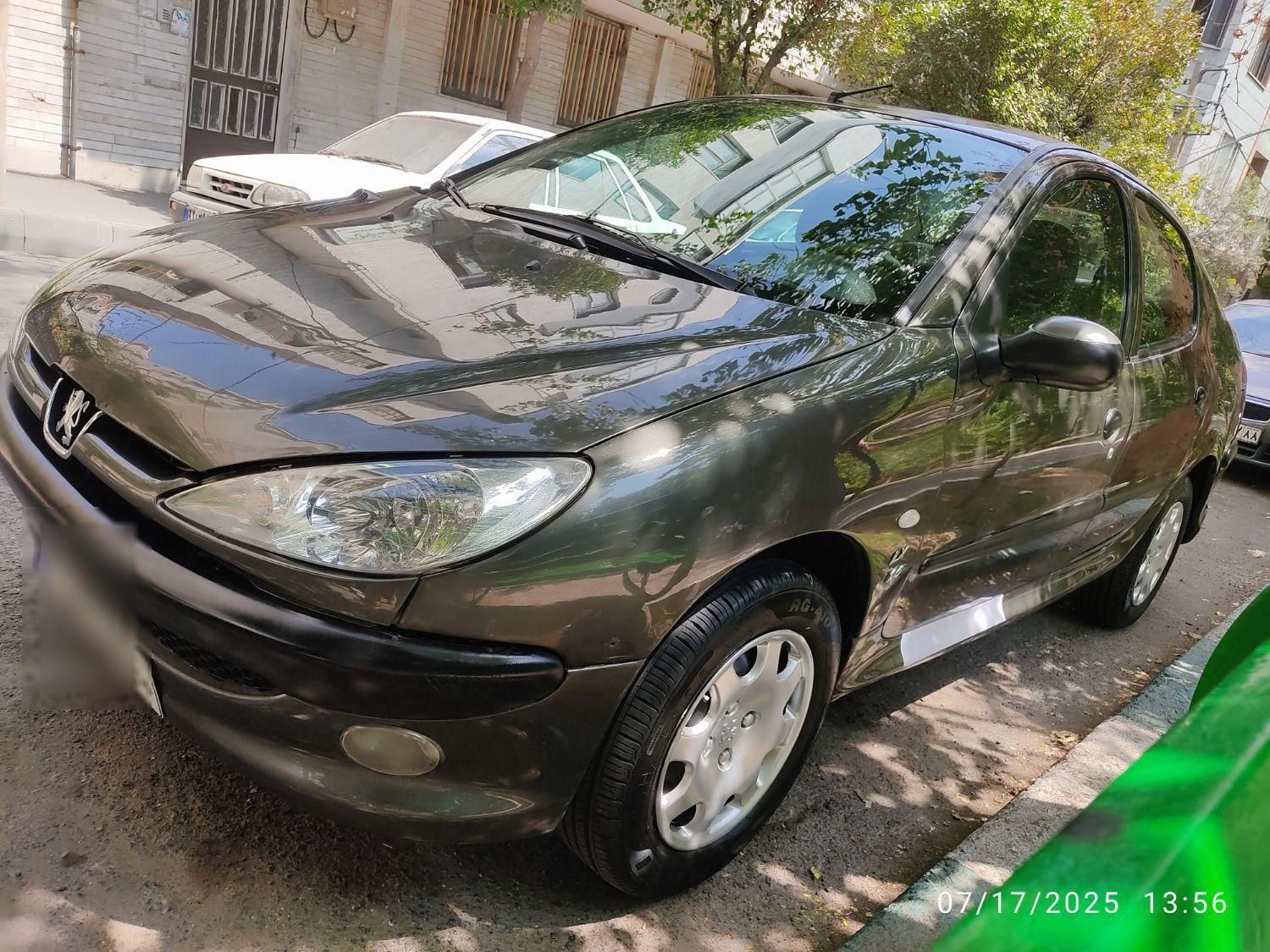 پژو ۲۰۶ صندوق دار v8 - 1386