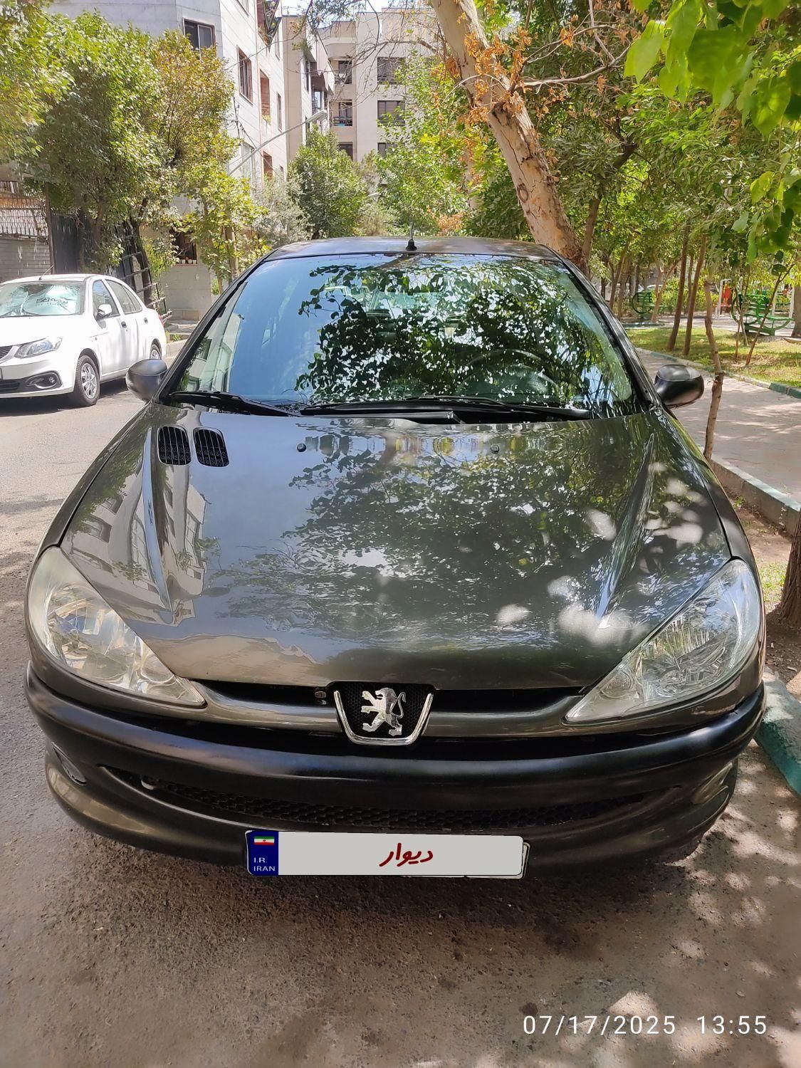 پژو ۲۰۶ صندوق دار v8 - 1386
