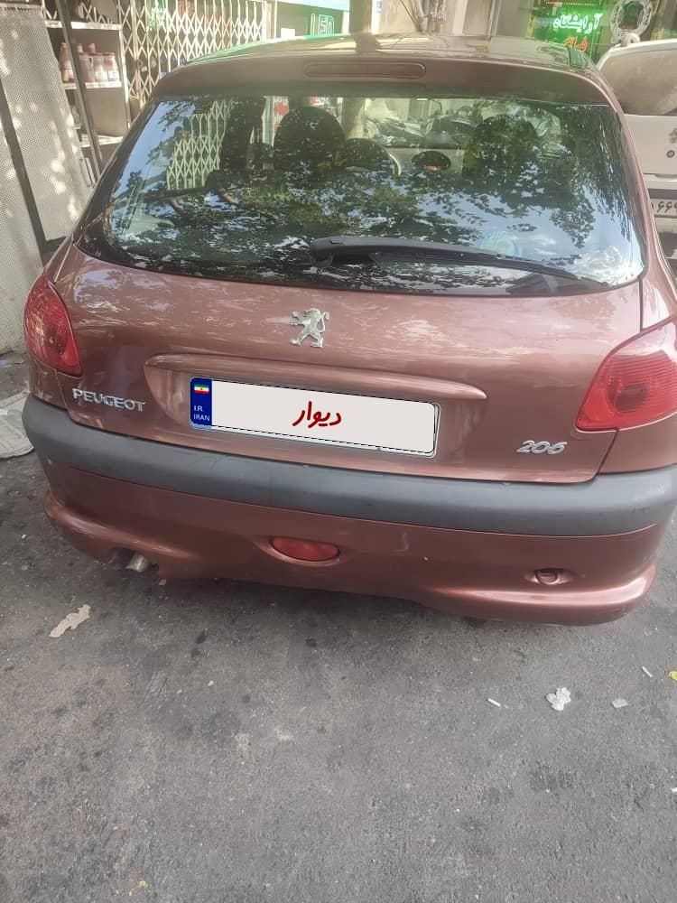 پژو 206 تیپ 2 - 1387