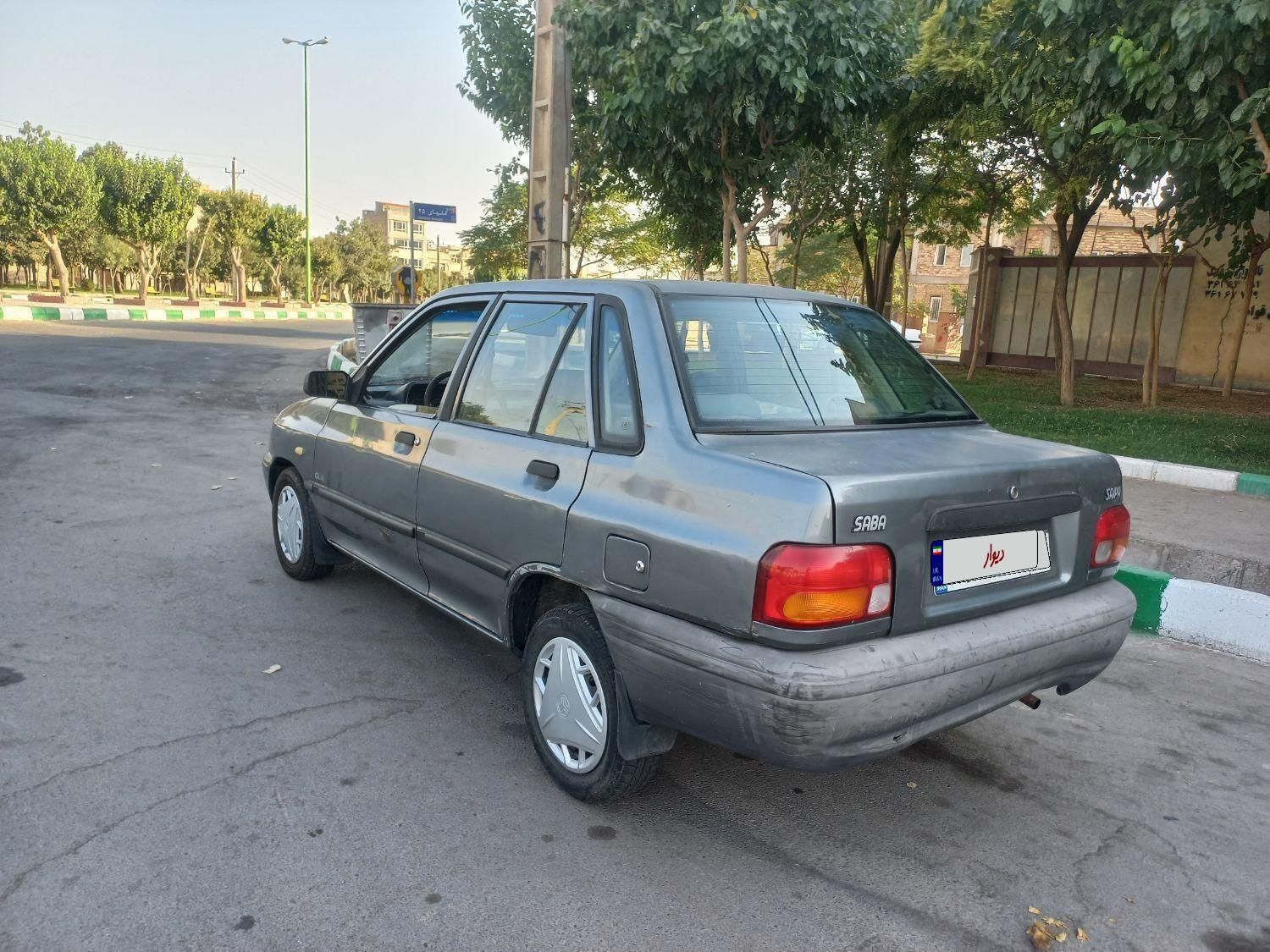 پراید صبا بنزینی - 1387