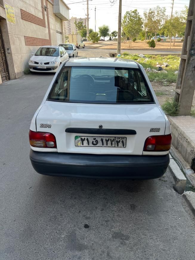 پراید صبا بنزینی - 1386