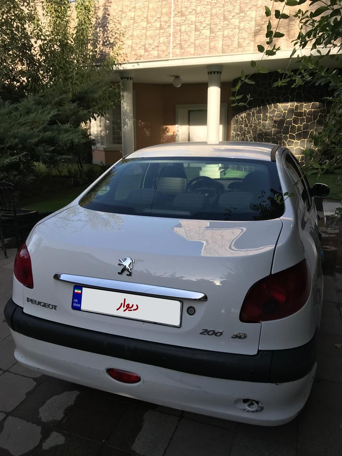 پژو ۲۰۶ صندوق دار v8 - 1398