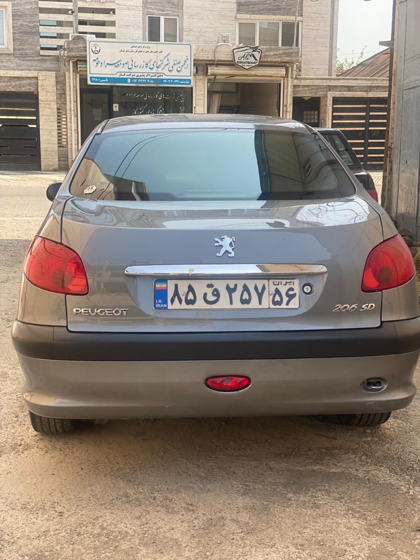 پژو 206 تیپ 5 - 1386