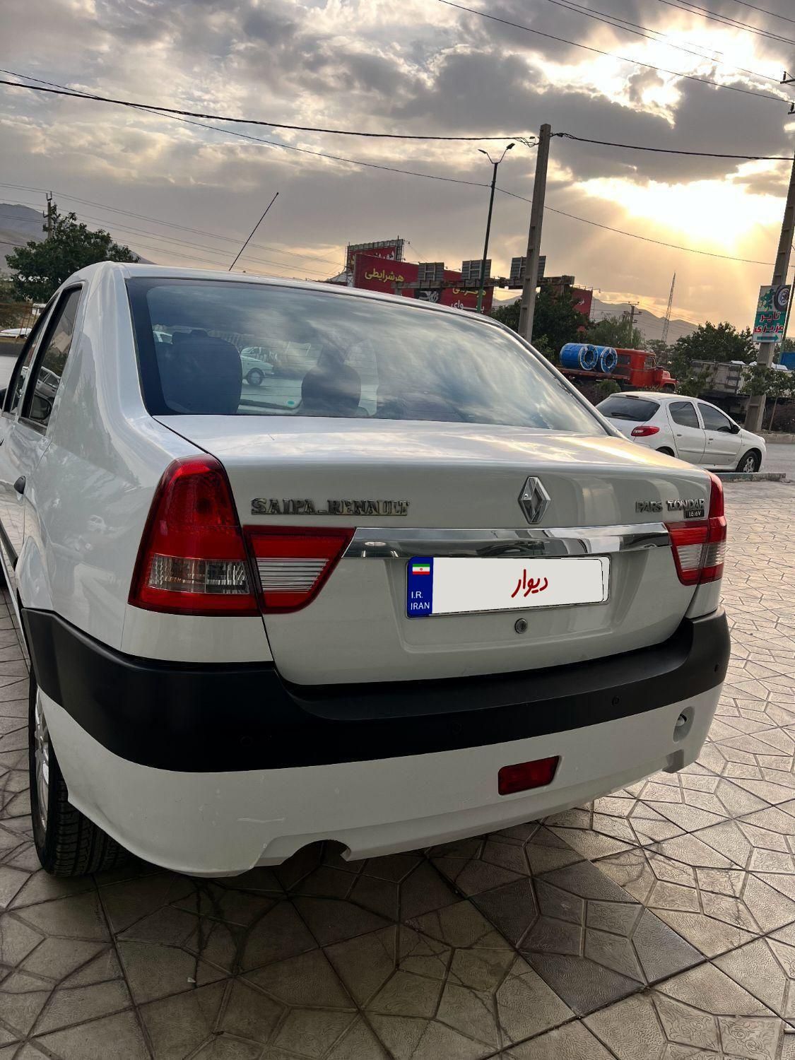 رنو پارس تندر گیربکس JHQ + مولتی مدیا - 1397