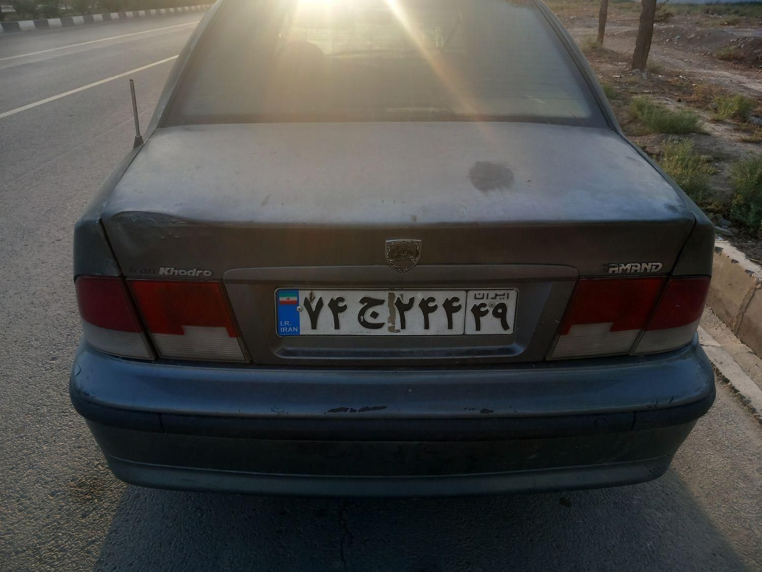 سمند X7 دوگانه سوز - 1386