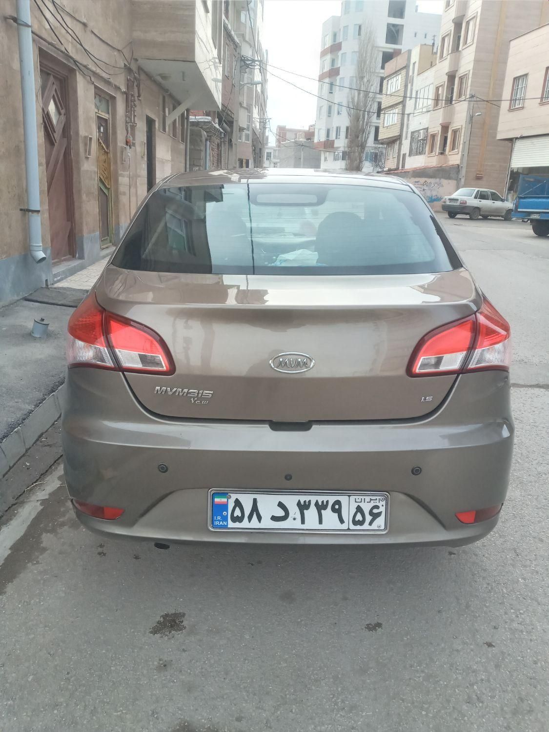 ام وی ام 315 صندوقدار اسپرت دنده‌ای - 1395