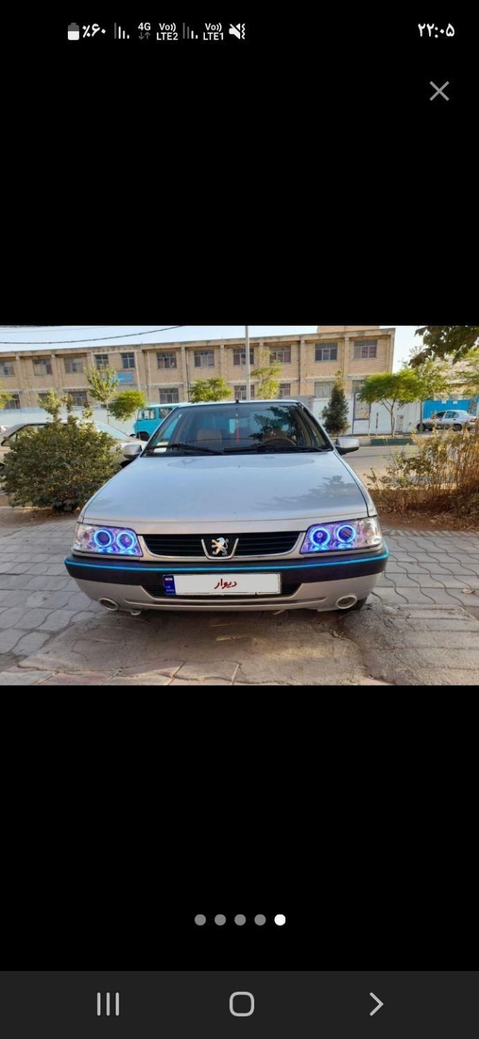 پژو 405 SLX بنزینی  XU7 - 1389