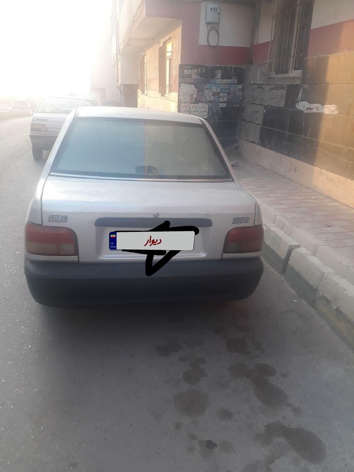 پراید صبا بنزینی - 1387