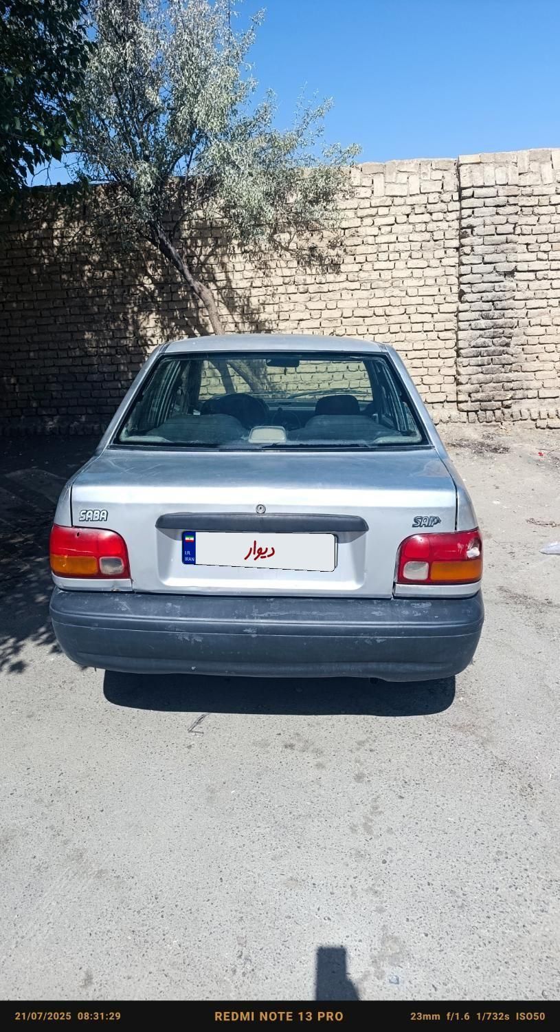 پراید صبا بنزینی - 1385