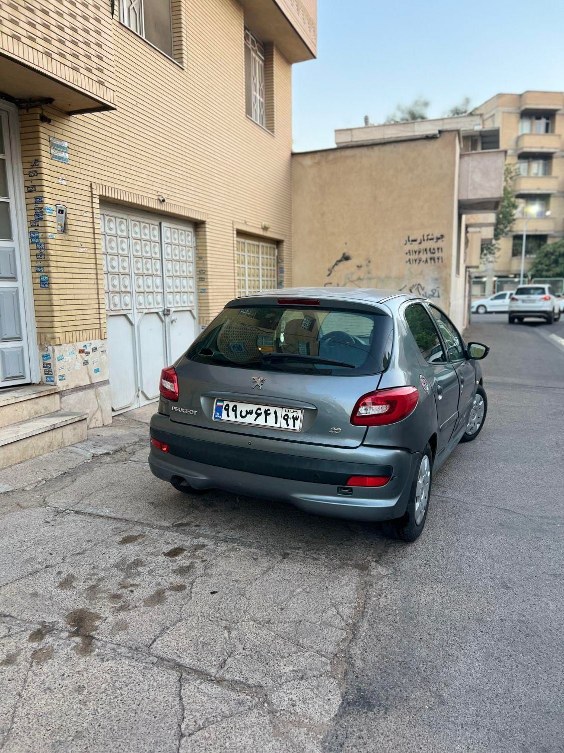پژو 206 تیپ 2 - 1387