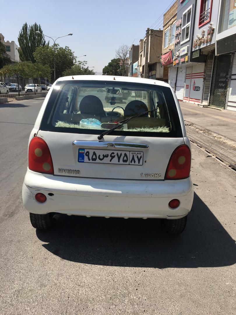 ام وی ام 110 چهار سیلندر دنده ای - 1390