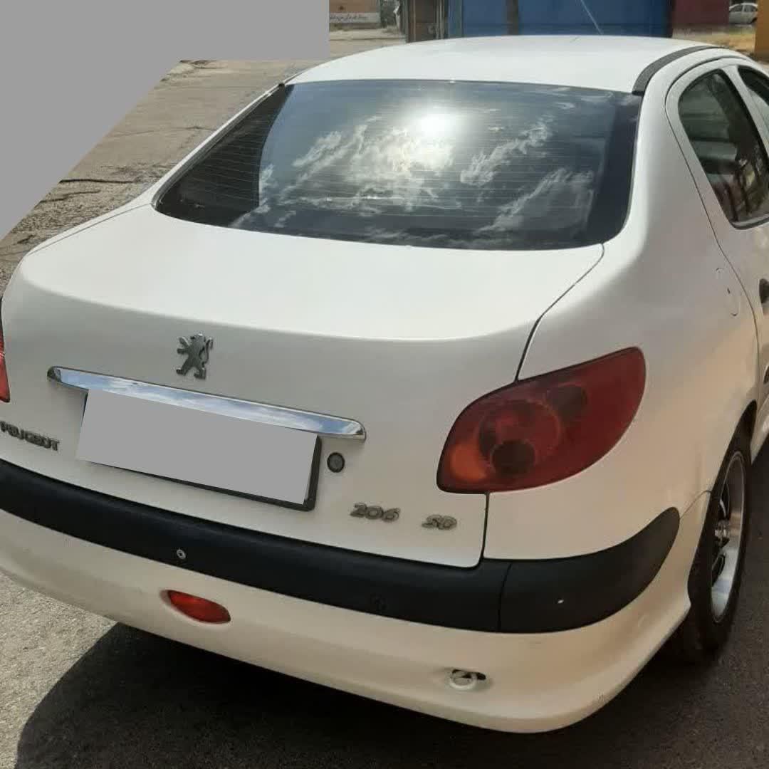 پژو ۲۰۶ صندوق دار v8 - 1394