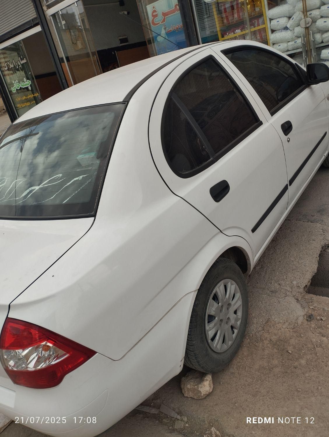 تیبا صندوق دار SX - 1398