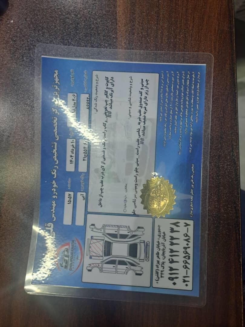 پژو 206 تیپ 5 - 1395