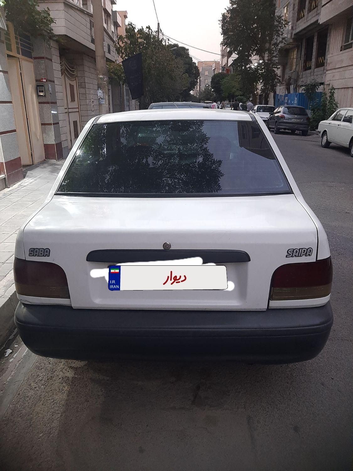 پراید صبا بنزینی - 1386