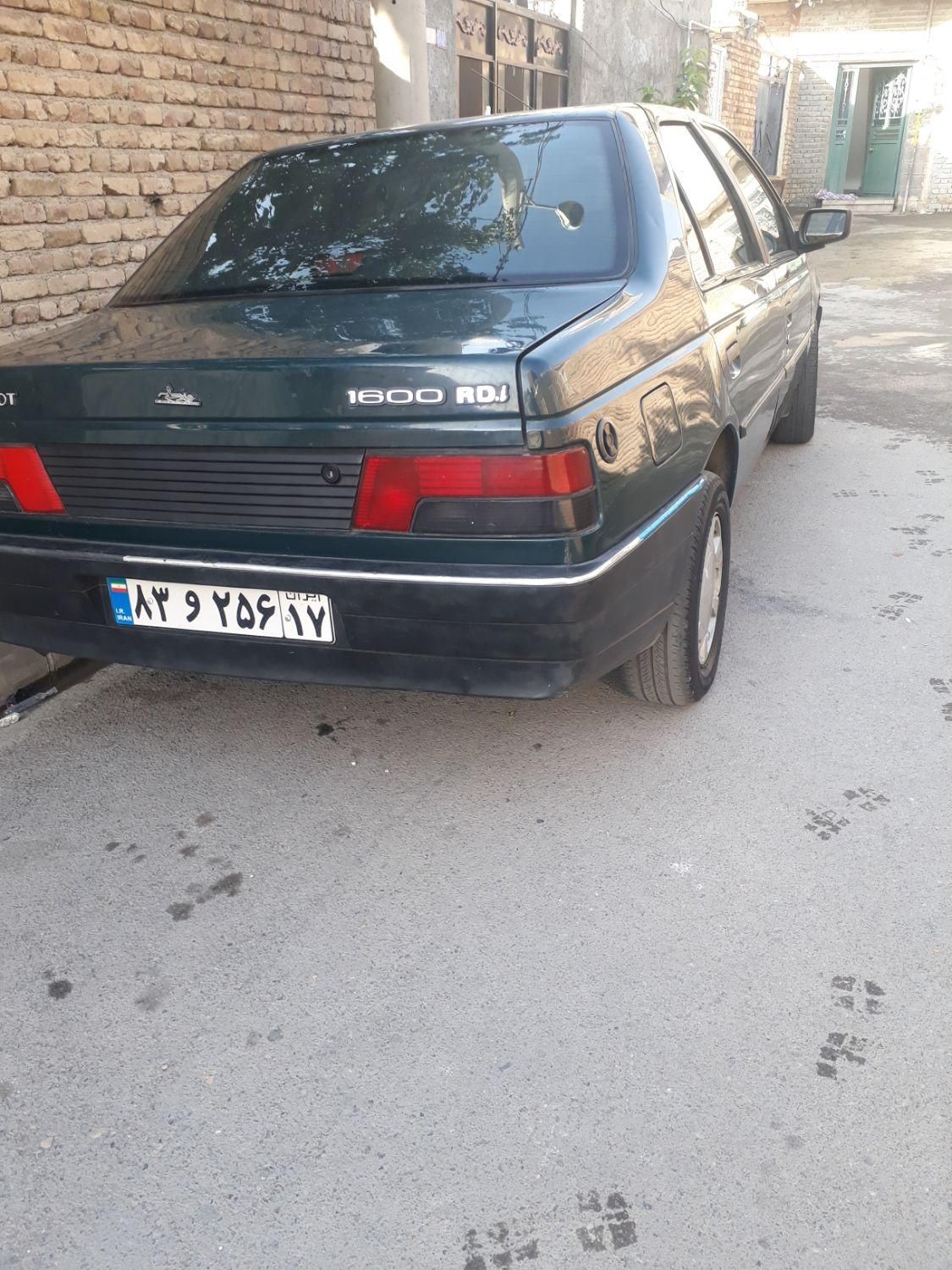 پژو آردی دوگانه سوز CNG - 1382