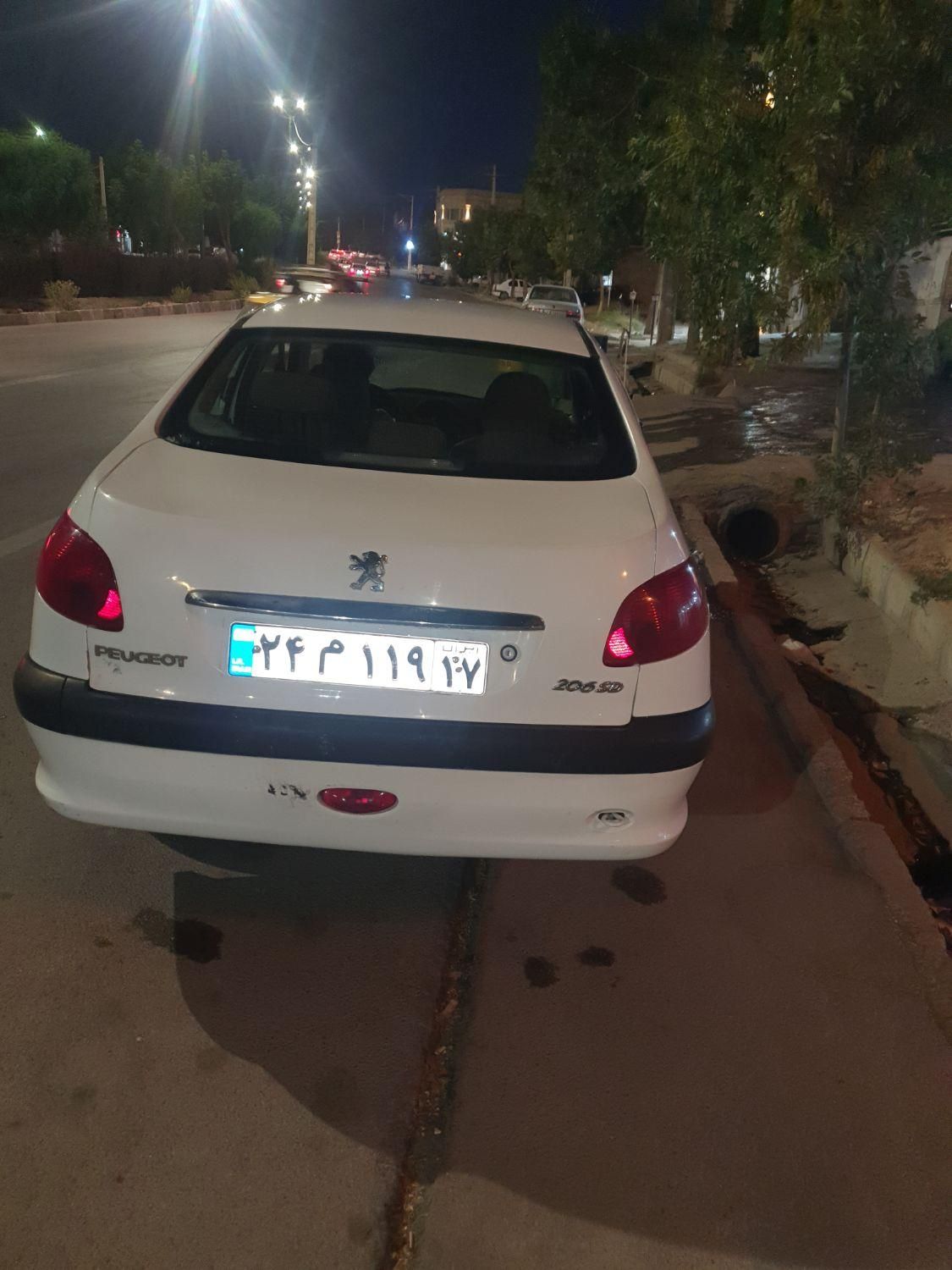 پژو ۲۰۶ صندوق دار v8 - 1394