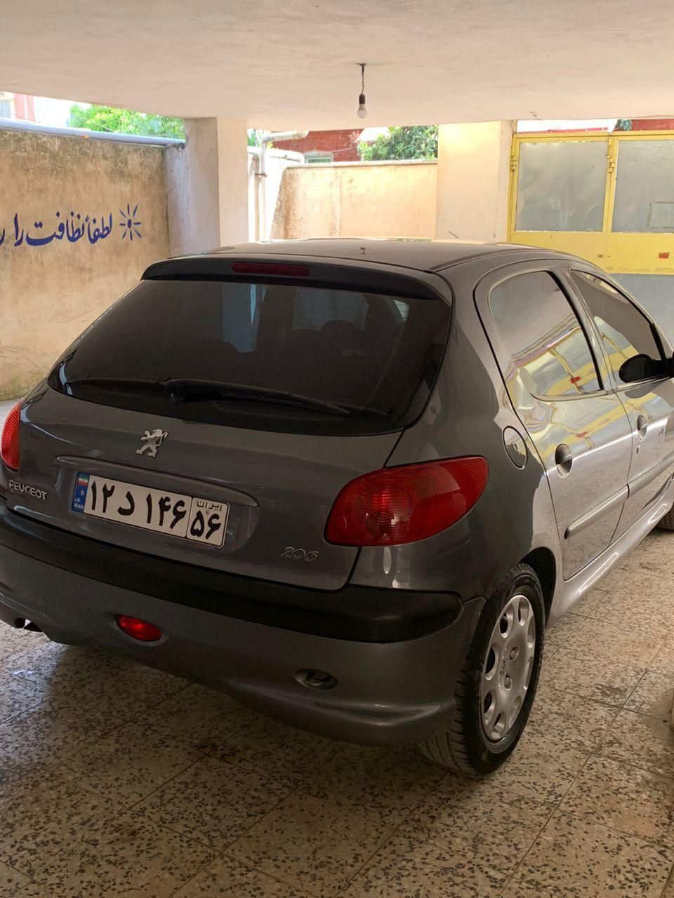 پژو 206 تیپ 2 - 1386