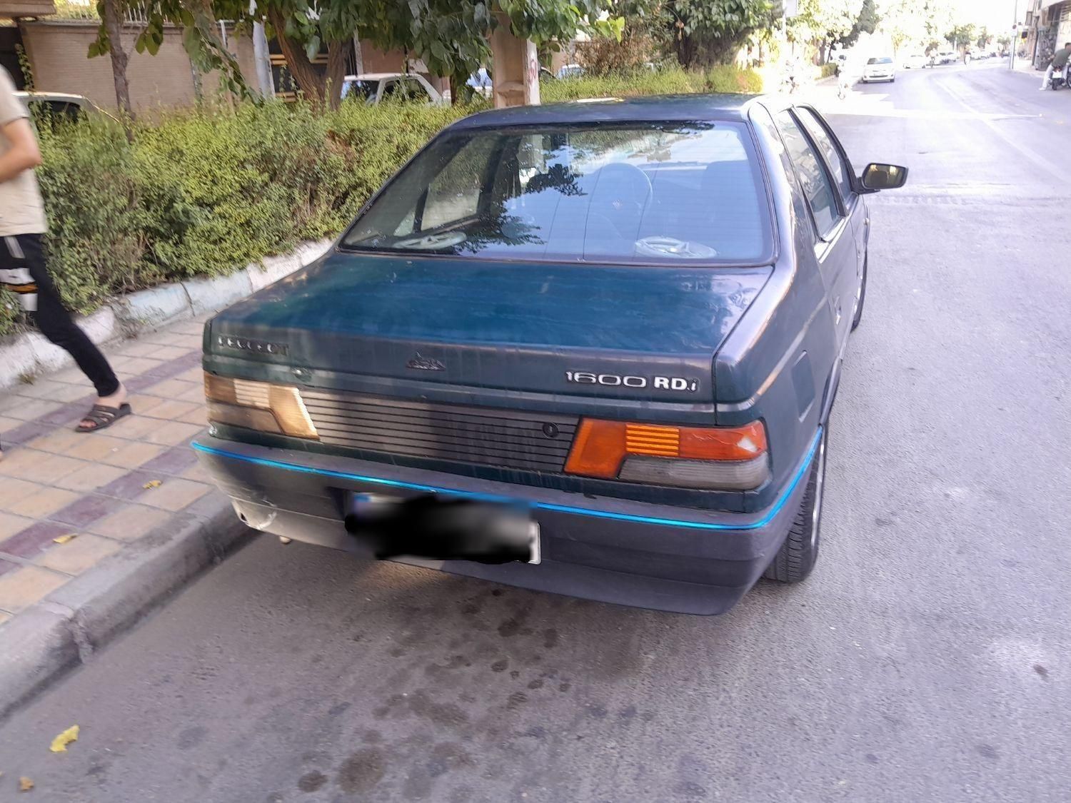 پژو آردی دوگانه سوز CNG - 1382