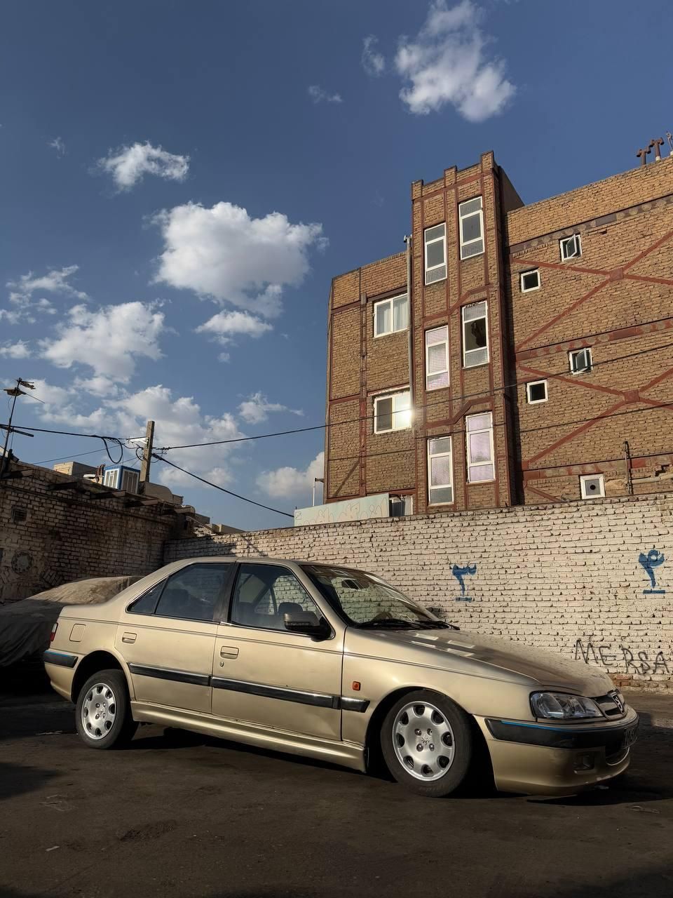 پژو پارس دوگانه سوز - 1382