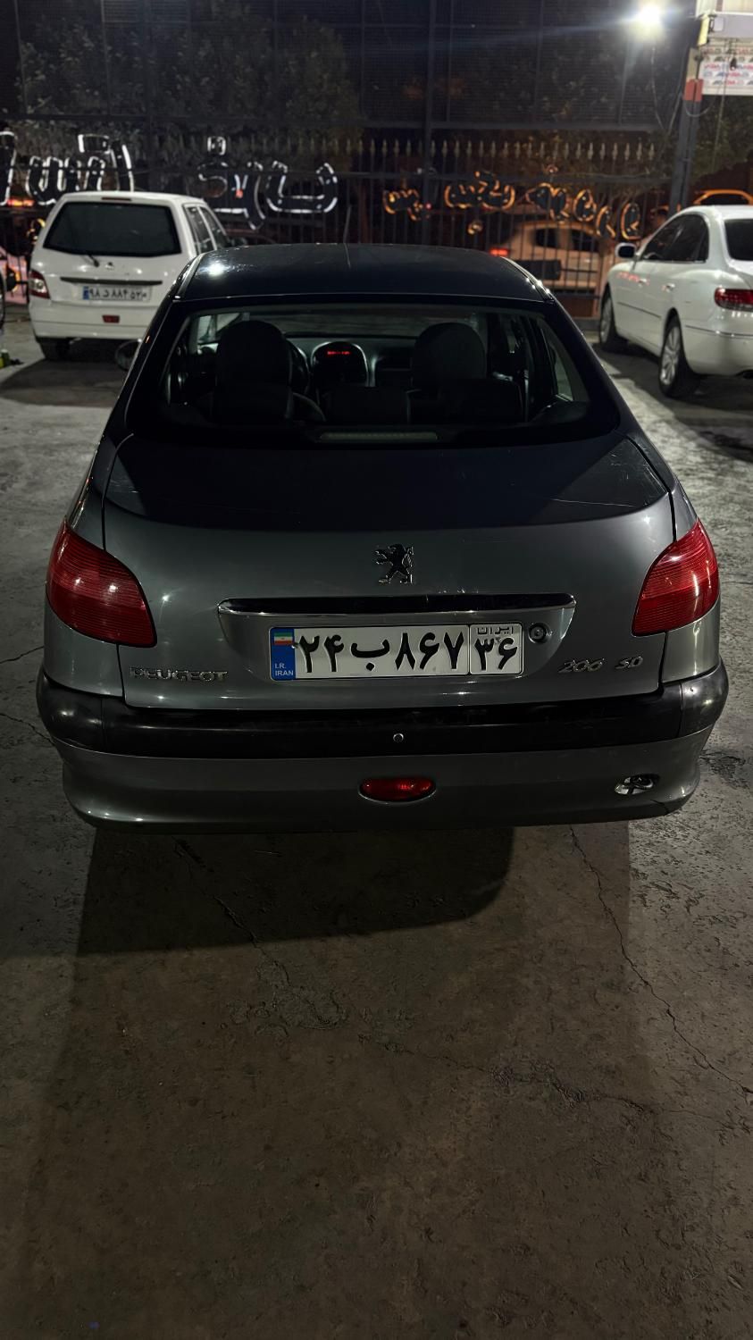 پژو ۲۰۶ صندوق دار v8 - 1389