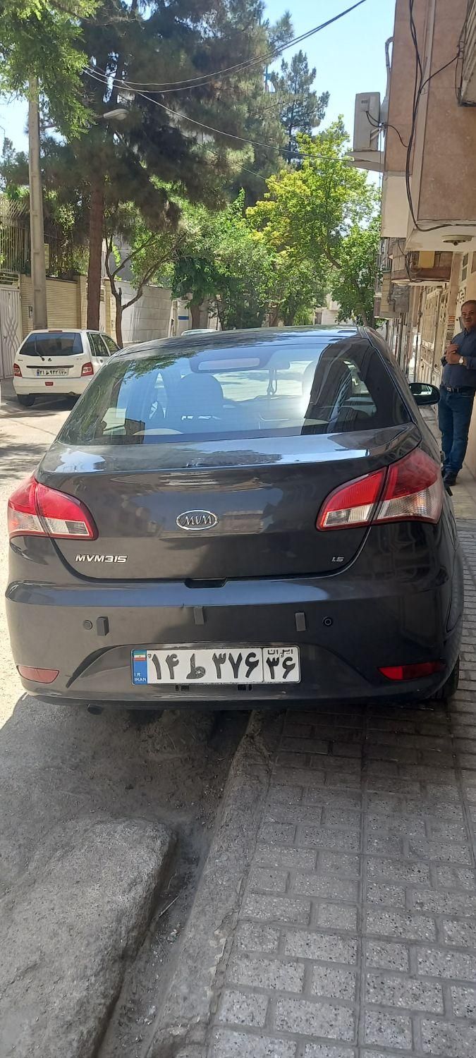 ام وی ام 315 صندوقدار اسپرت دنده‌ای - 1394
