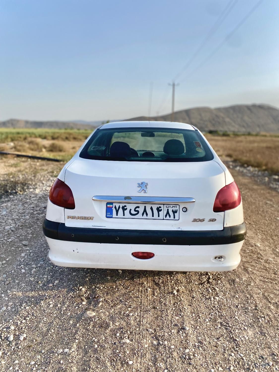 پژو ۲۰۶ صندوق دار v8 - 1389