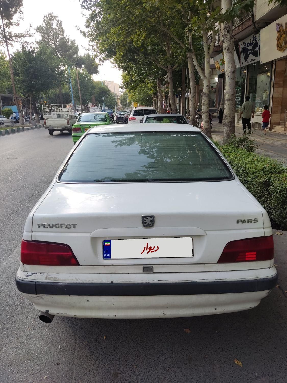 پژو پارس XU7ساده - 1386