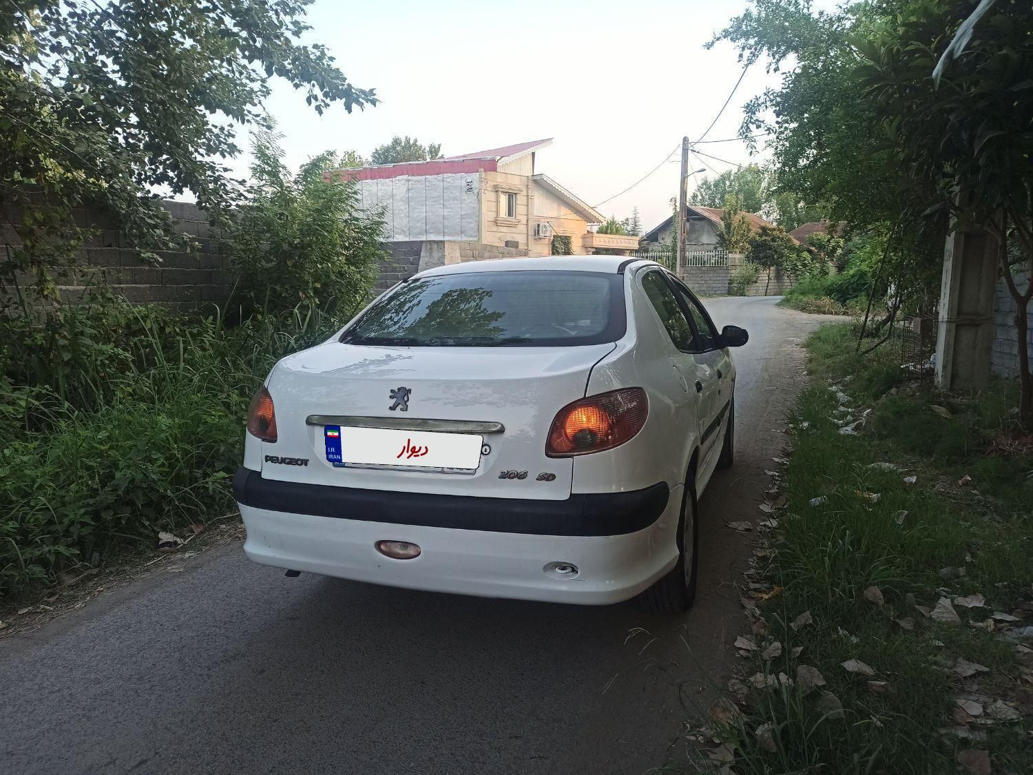 پژو ۲۰۶ صندوق دار v20 - 1391