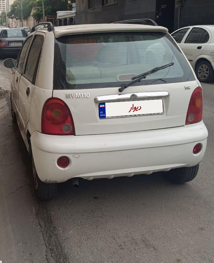 ام وی ام 110 چهار سیلندر دنده ای - 1390