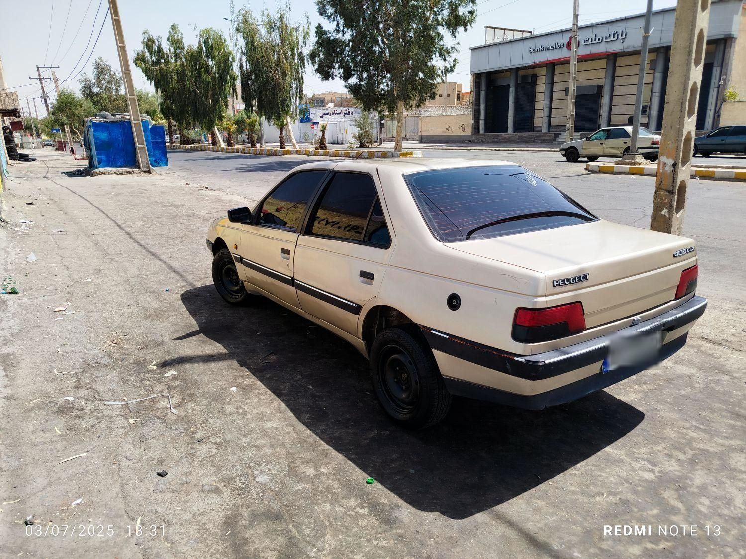پژو 405 GLX - دوگانه سوز - 1387